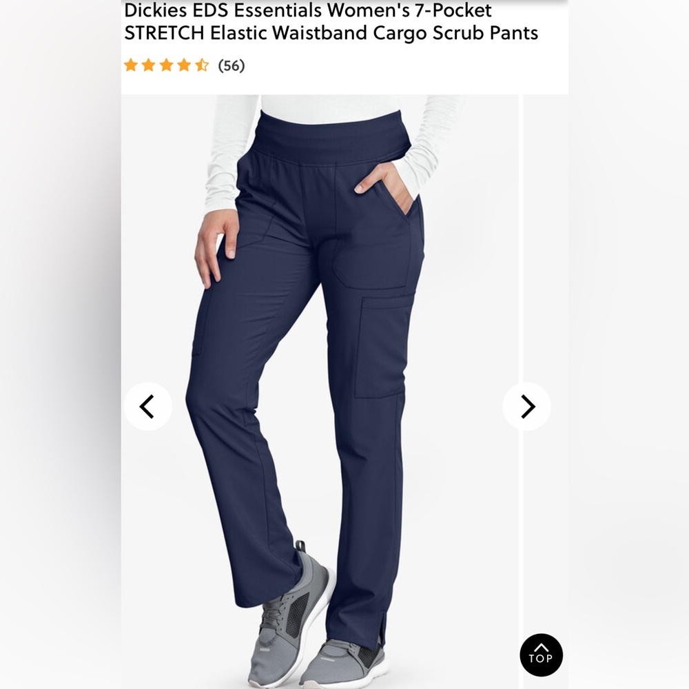 Women’s size Large Dickies brand scrub pants